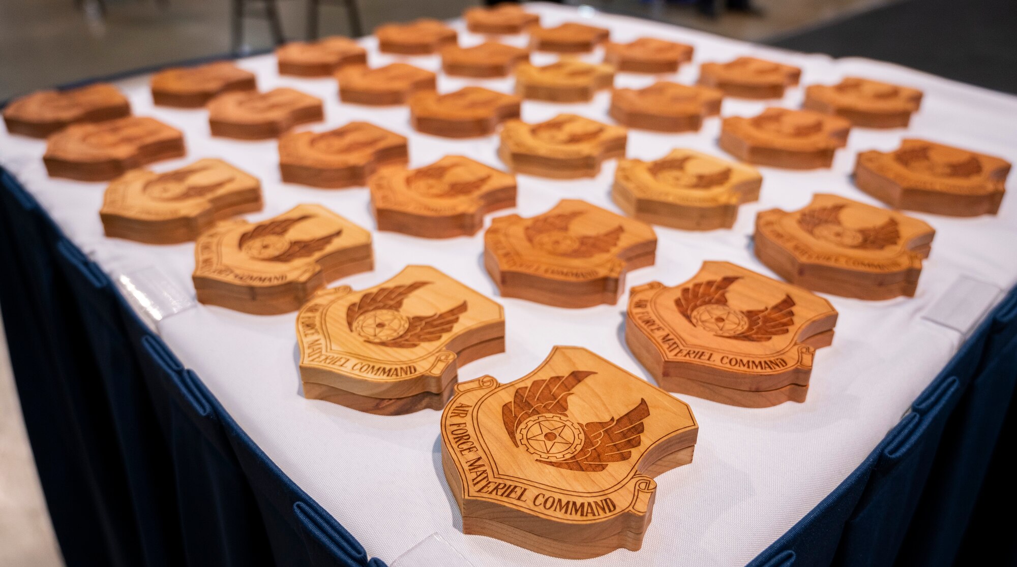 The 2020 Air Force Materiel Command Foreign Liaison Officer Recognition ceremony at the National Museum of the United States Air Force, Wright-Patterson Air Force Base, Ohio, Oct. 26, 2020.