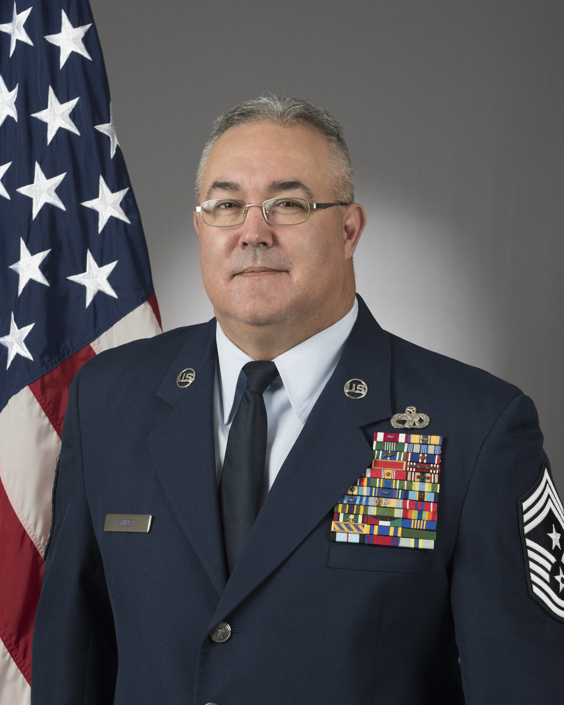 Command Chief Master Sgt. Charles W Wiley