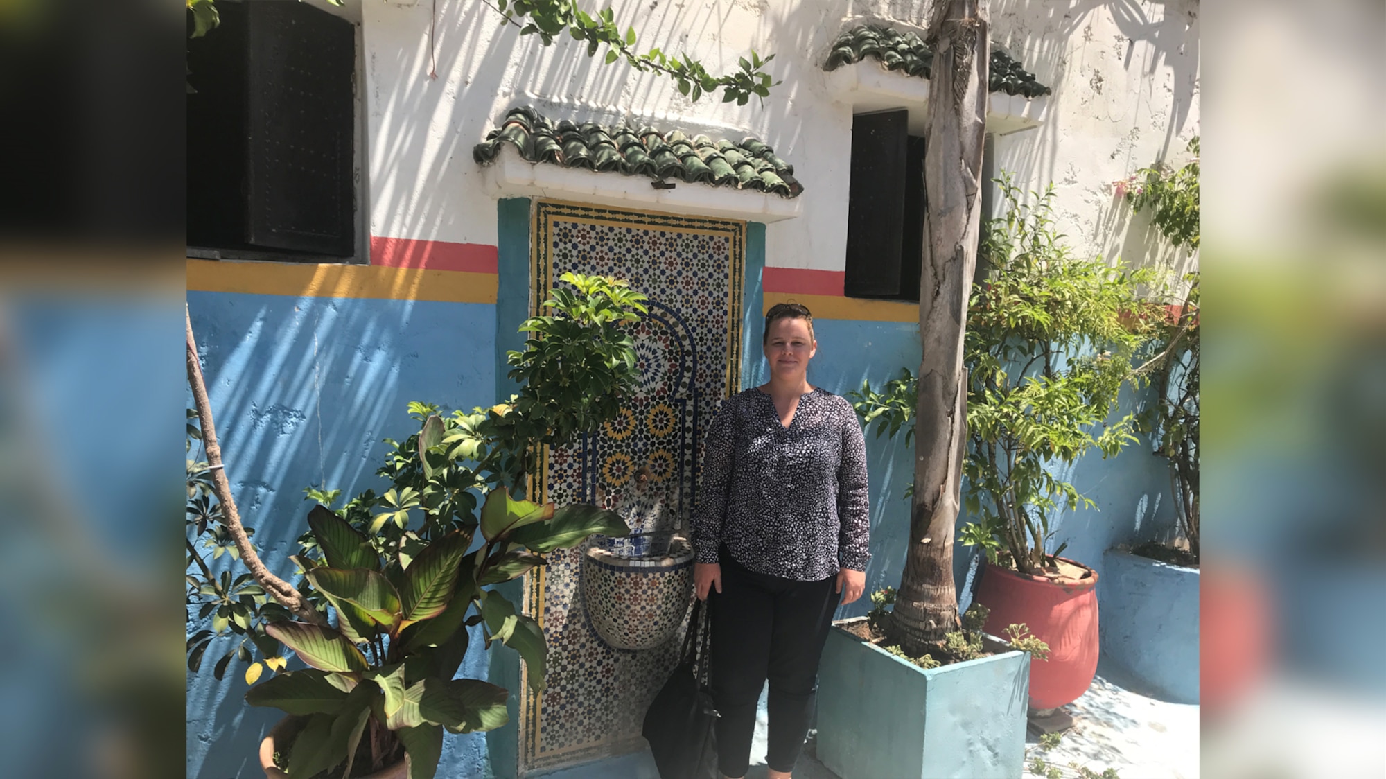 Photo taken in the old city of Rabat, Morocco, in the summer of 2018. Courtesy of Dr. Kristin Hissong.