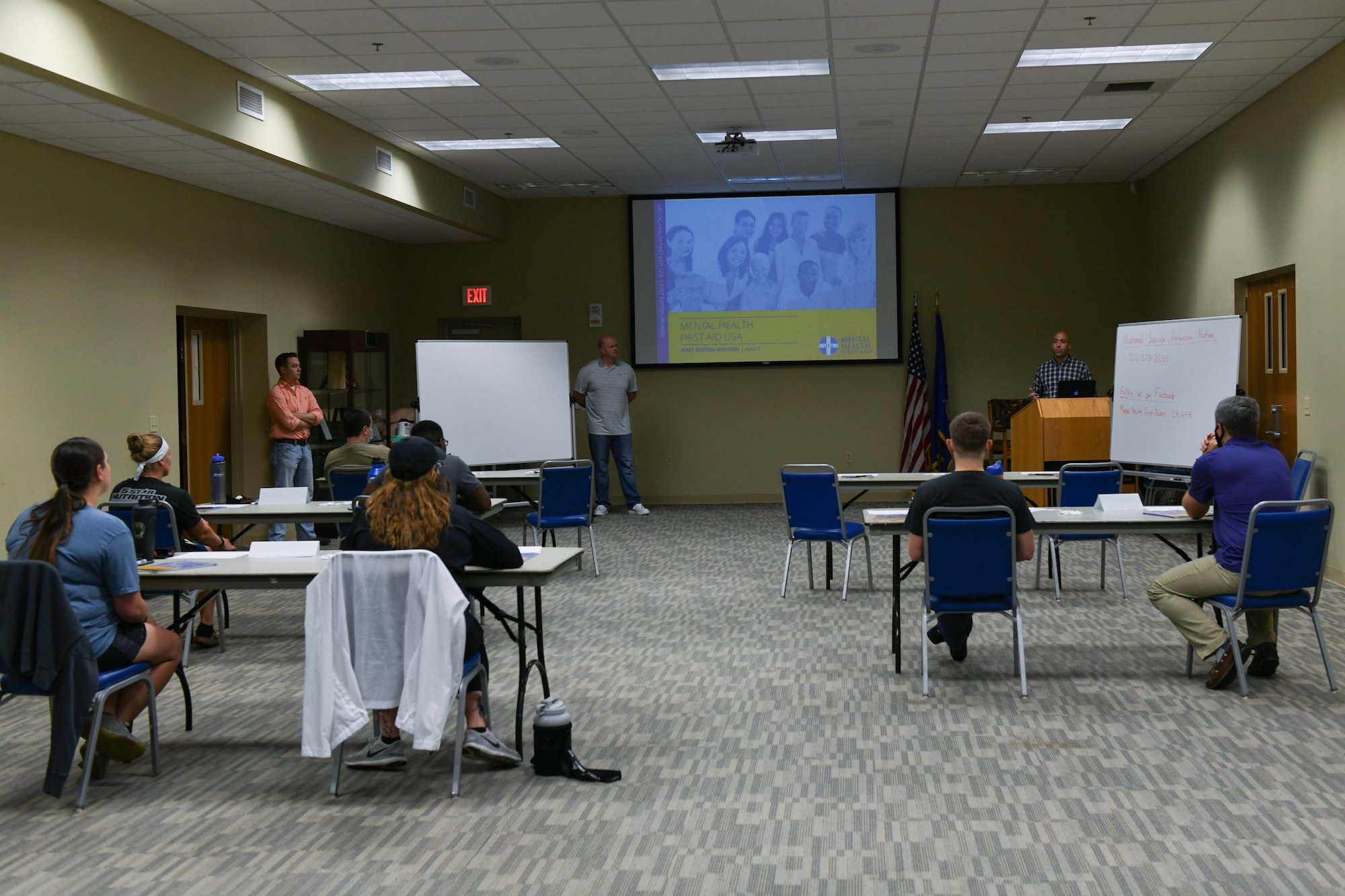 Students take part in a class