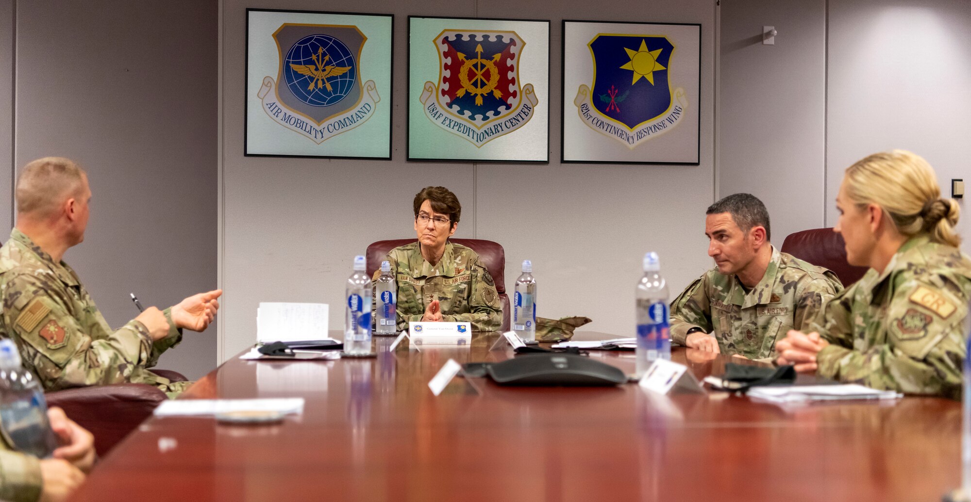 AMC commander visits Travis CRW Airmen