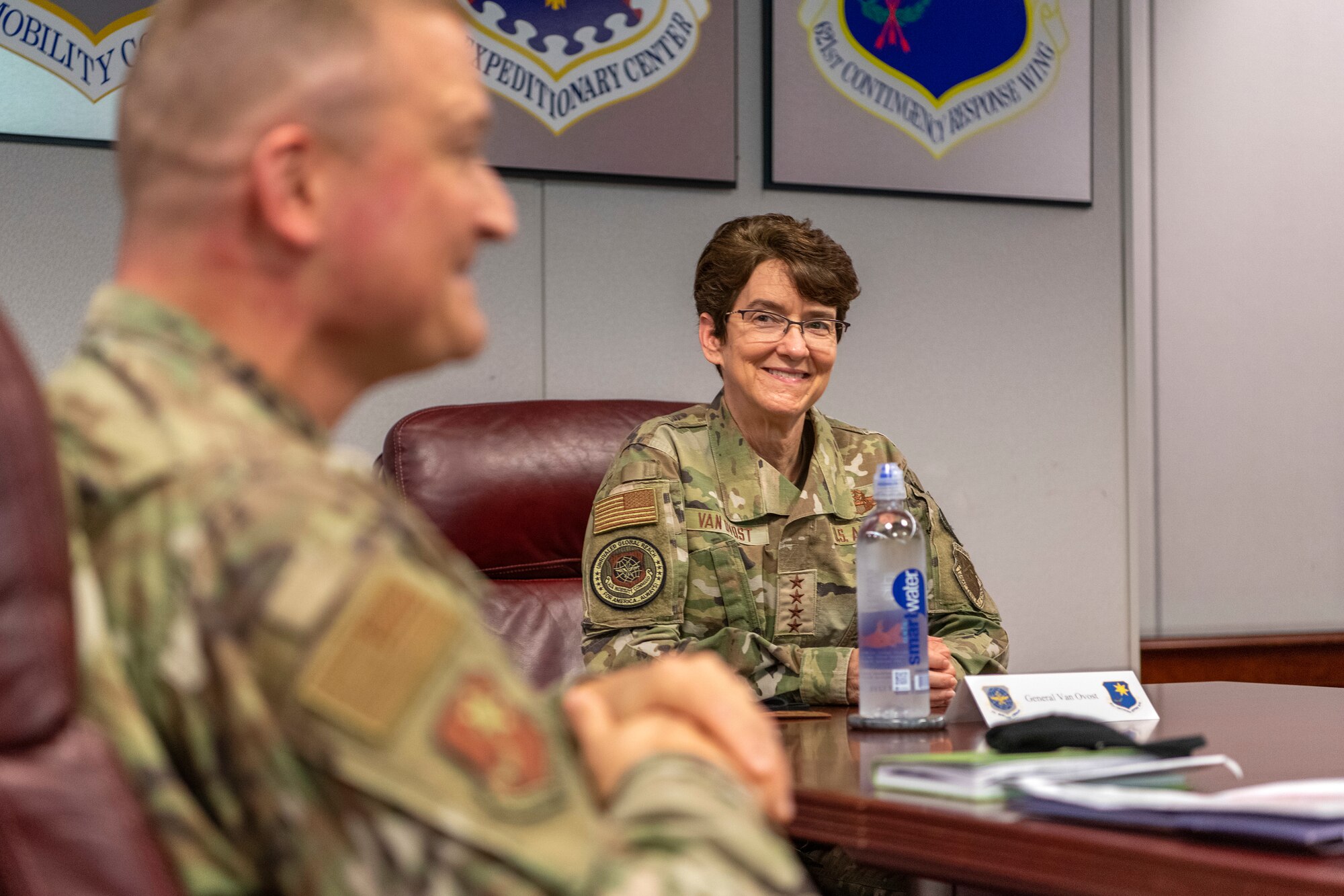 AMC commander visits Travis CRW Airmen