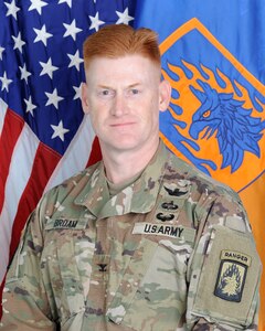 Official photo for Col. John Broam.