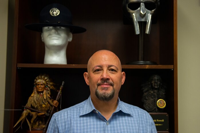 Joseph Powell, the 628th Air Base Wings privatized housing resident advocate, poses for a photo Sep. 1, 2020 at Joint Base Charleston, S.C. The position was created in the fiscal year 2020 with the intention of providing an advocate for the residents of a military base to help them get issues resolved.