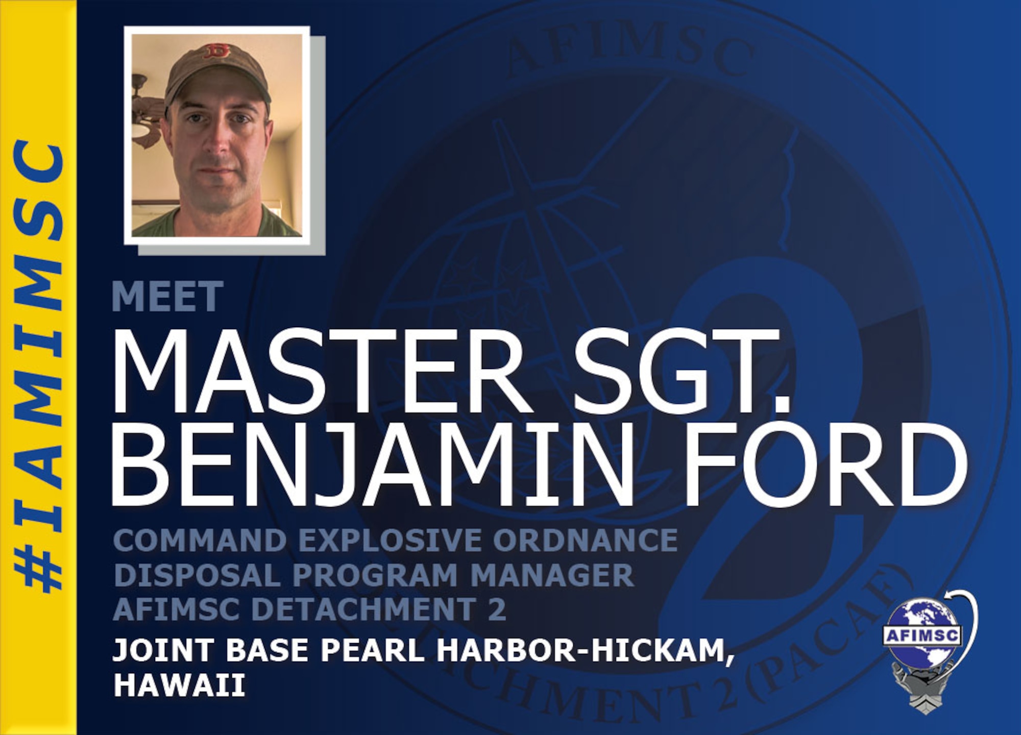 Master Sgt. Benjamin Ford spotlight graphic
