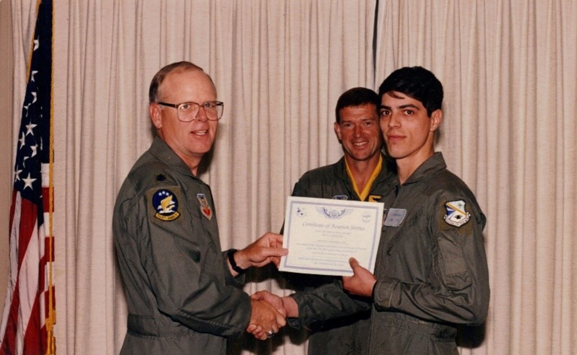 552nd Air Control Wing Command Chief, Chief Master Sgt. Kenny Mott, completed training as a Computer Display Maintenance Technician in September 1994 with the 966th Airborne Air Control Squadron. After training, he was transferred to the 965th AACS where he served seven years until he became a non-commissioned officer (Courtesy photo).