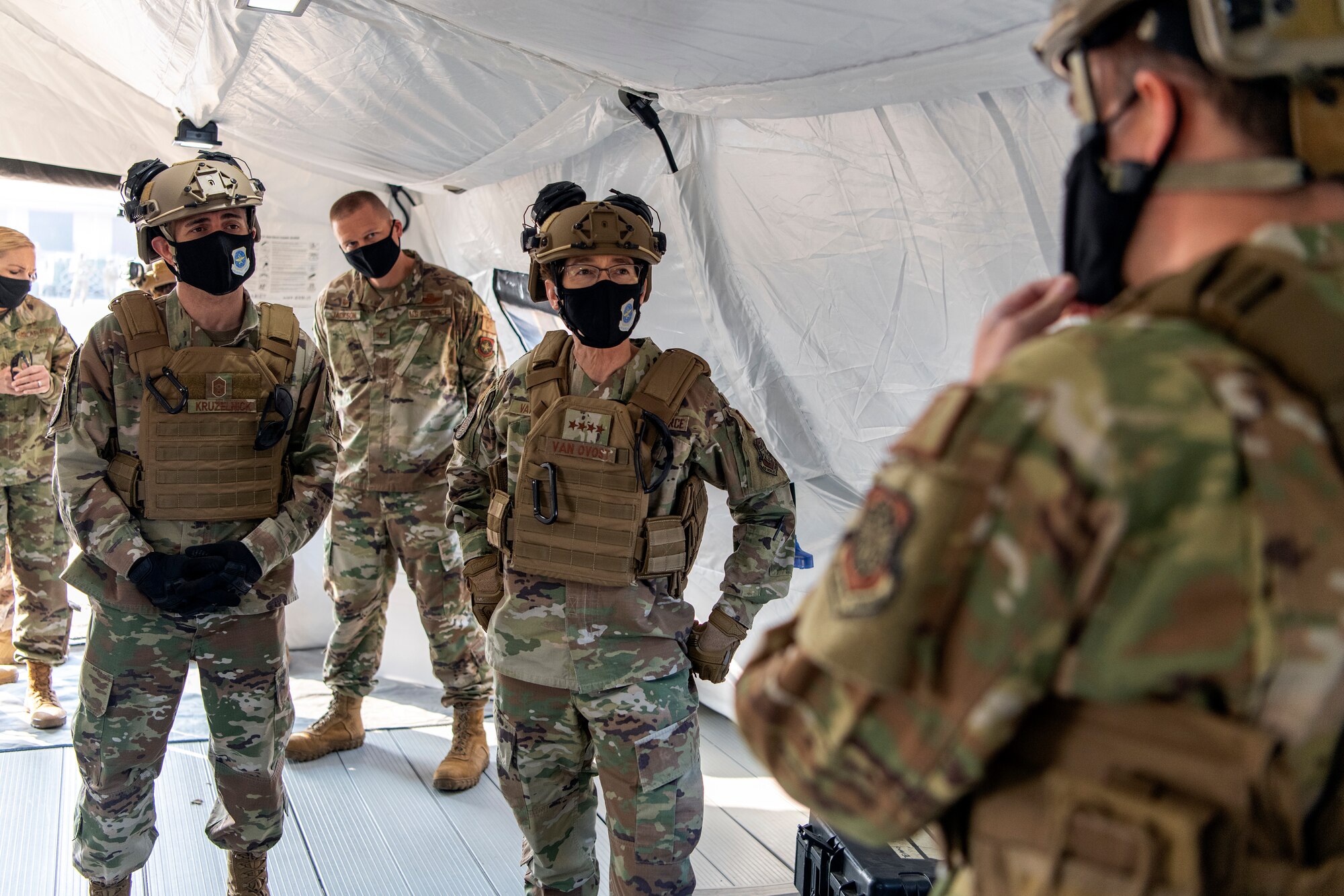 AMC commander visits Travis, experiences mission, culture of CRW