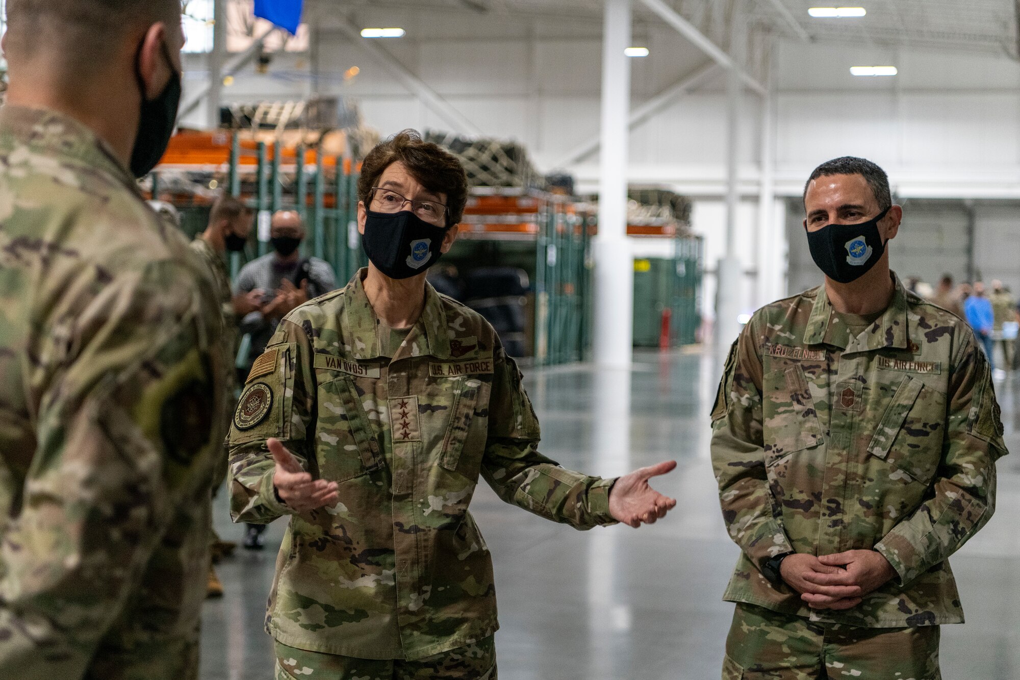 AMC commander visits Travis, experiences mission, culture of CRW