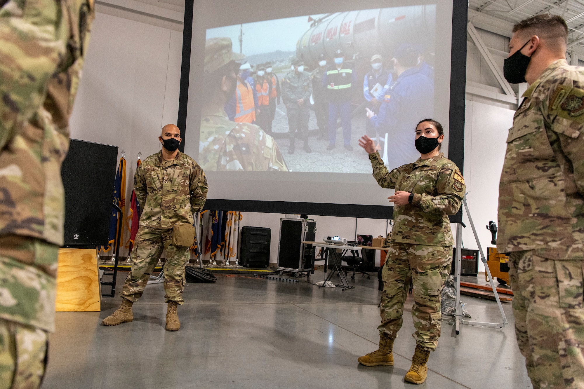 AMC commander visits Travis, experiences mission, culture of CRW