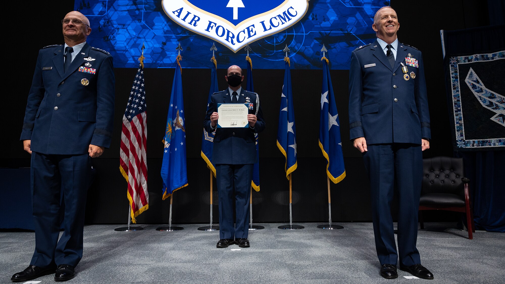 Lt. Gen. McMurry Retirement Ceremony