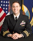 Official portrait Lt. Cmdr. Mark J. Turner, executive officer, Naval Computer and Telecommunications Station, San Diego.