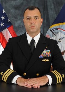 Official portrait Cmdr. Steve J. Sollon, executive officer, Navy Cyber Defense Operations Command (NCDOC).