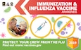 This year's flu season began Oct. 1, 2019. For more information about this flu season and additional ways to protect you and your crew from the flu visit the CDC website at: https://www.cdc.gov/flu/index.htm