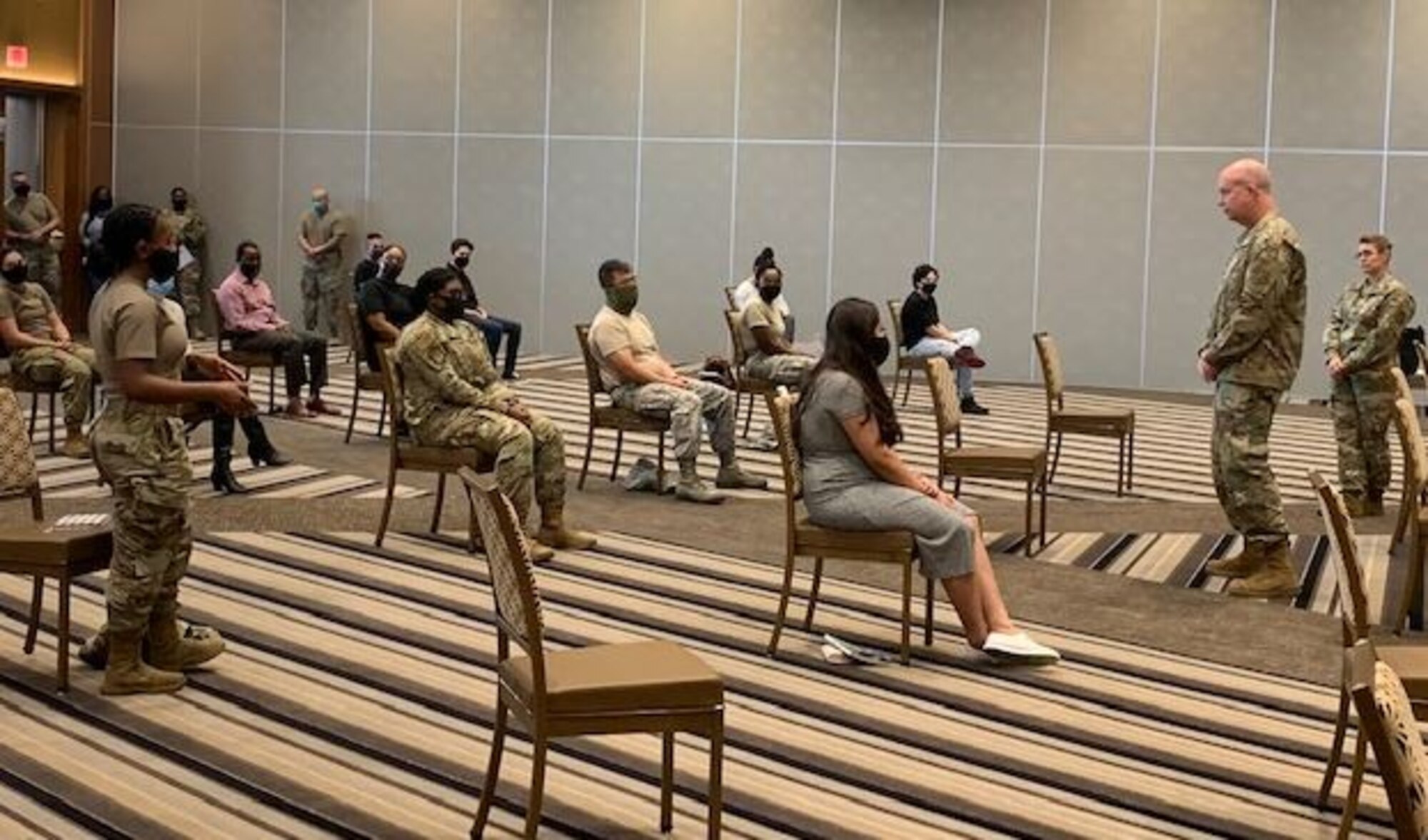 Air Force diversity discussion.