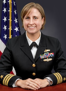 IMAGE: DAHLGREN, Va. - Navy Cmdr. Sarah Rice was the keynote speaker at the Naval Surface Warfare Center Dahlgren Division Women’s Equality Day observance, Aug. 26. Rice recounted the history and impact of women suffrage activists while speaking on the 2020 theme for national Women’s History Month theme: Chipping Away at Inequality - Honoring the Past, Securing the Future. “I can’t stress enough that women have worked so hard to get the right to vote – and then to get the right for everyone to vote – before and after 1920,” said Rice, a project manager with the Naval Sea Systems Command Program Executive Office for Integrated Warfare Systems, during the livestream broadcast. “It’s never been more crucial than now to exercise your right to vote in the fall so do all that you can in order to do that and to enable others to do that. It’s really our privilege to be able to vote in our democracy. In addition to voting, I think it’s important to exercise your voice. Your voice is valuable and your voice deserves to be heard.”