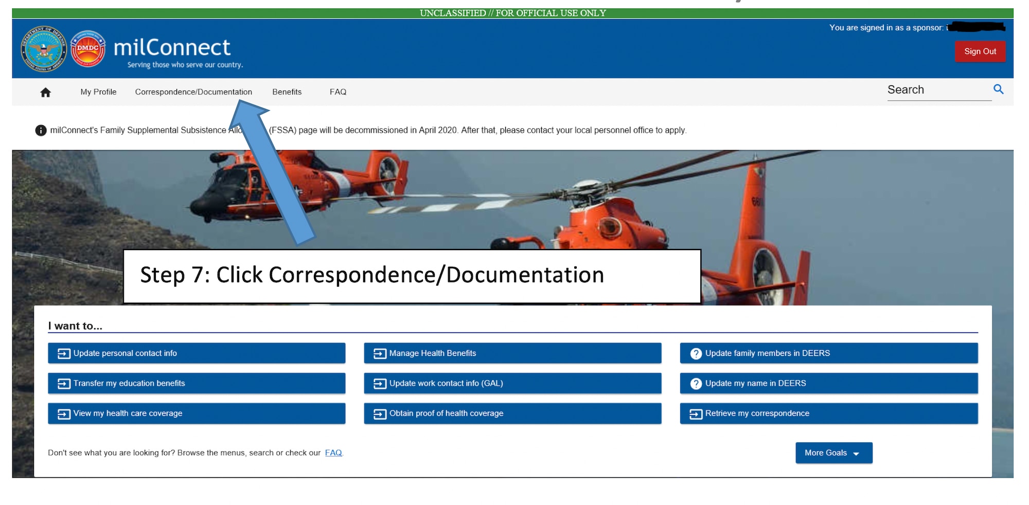 Service members who separated or retired after 2004 can now access their Defense Personnel Record Information (DPRIS) through milConnect.
