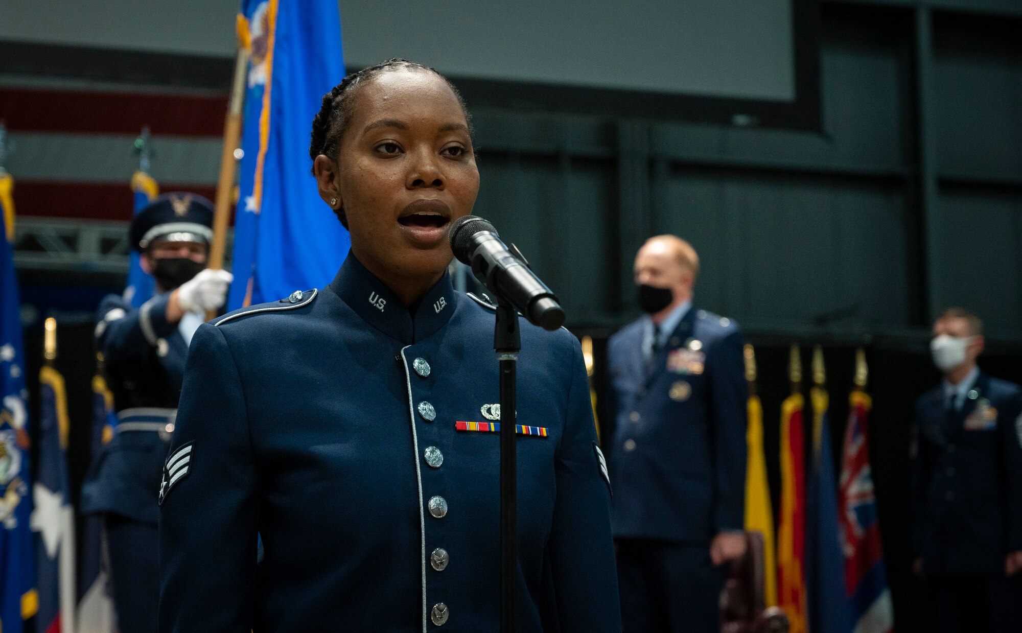 Air Force Life Cycle Management Change of Command Ceremony on September 3, 202o at Wright_Patterson Air Force Base, Ohio.