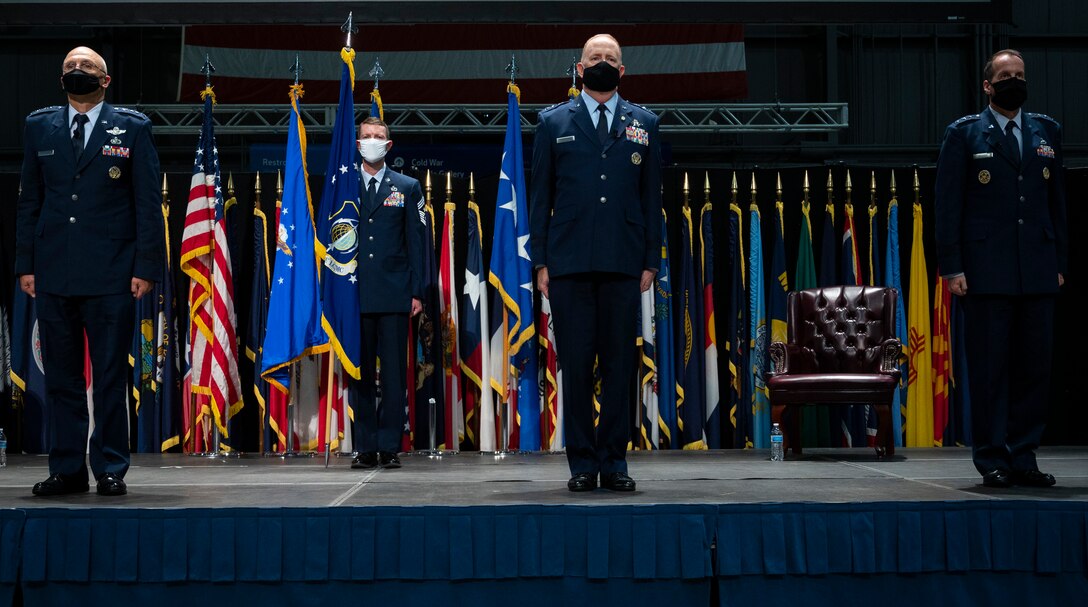 Air Force Life Cycle Management Change of Command Ceremony on September 3, 202o at Wright_Patterson Air Force Base, Ohio.