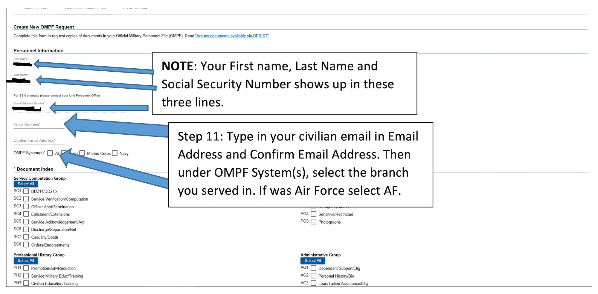 Service members who separated or retired after 2004 can now access their Defense Personnel Record Information (DPRIS) through milConnect.