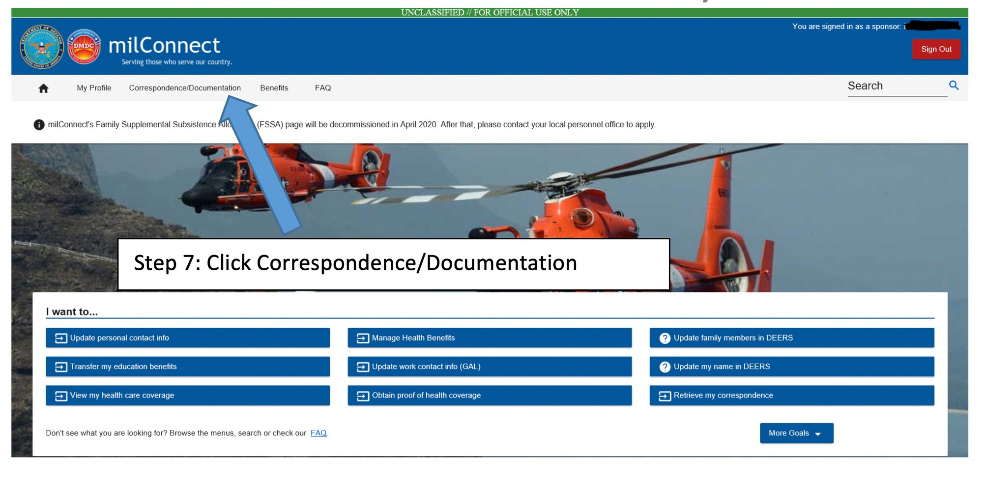 Service members who separated or retired after 2004 can now access their Defense Personnel Record Information (DPRIS) through milConnect.