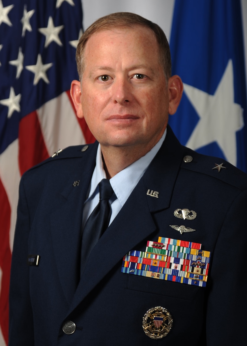 This is the official portrait of Brig. Gen. Preston F. McFarren.