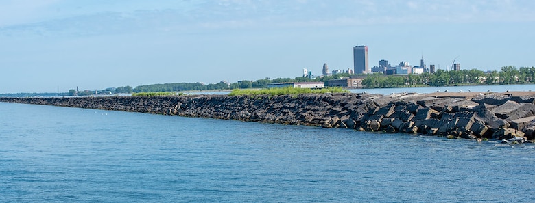 Buffalo Harbor south breakwater