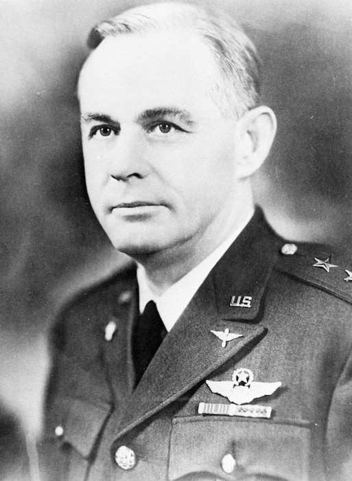This is the official portrait of Maj. Gen. Oliver P. Echols.
