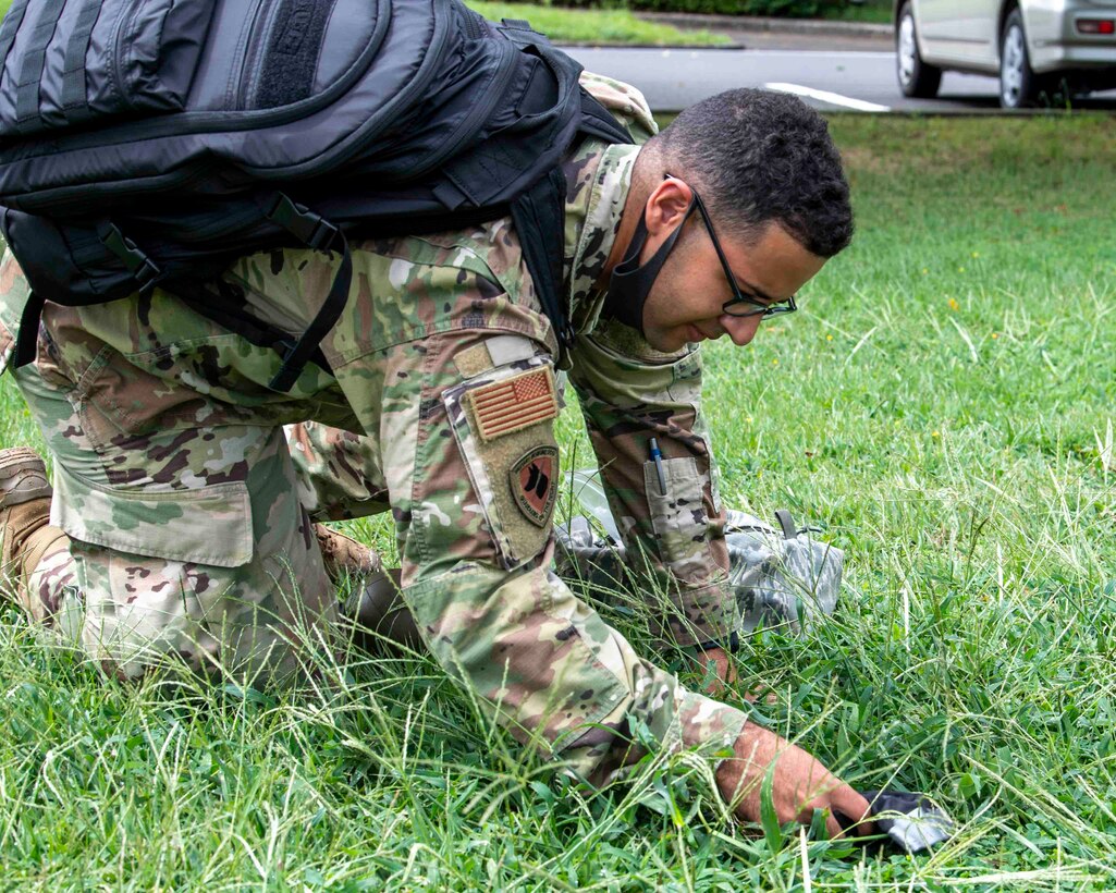 K-9s sniff out explosives on Sagami