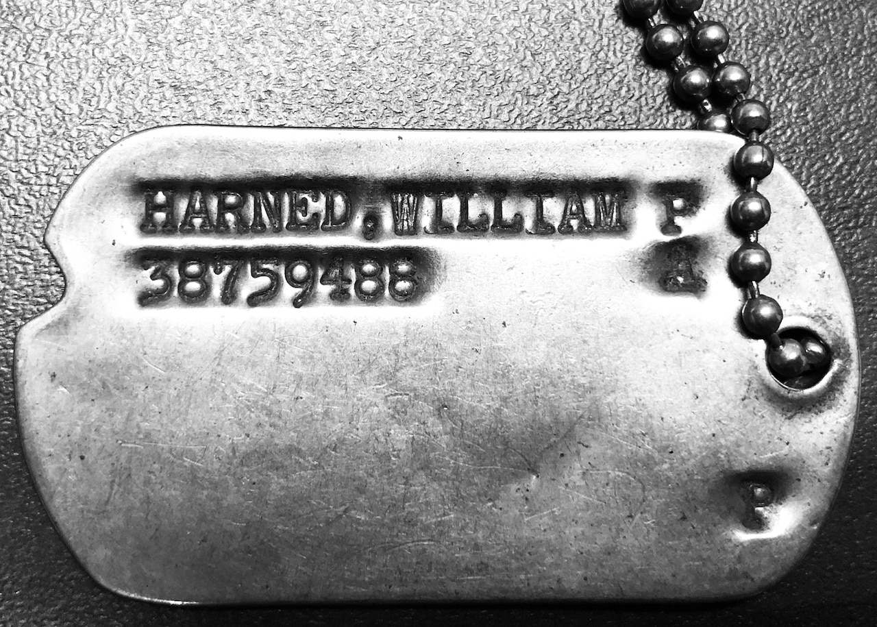 WWII Dog Tag 1st Type - World War II Type 1 Dog Tags