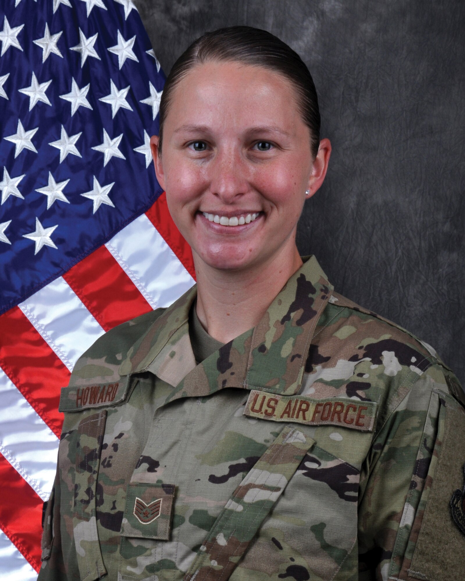 Staff Sgt. Lauren Howard, aircraft guidance/control system, 445th Aircraft Maintenance Squadron, is the 445th Airlift Wing Airman of the Quarter, second quarter CY 2020.