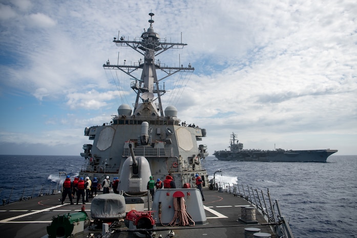 U.S. Navy joins Australia, Japan, Republic of Korea for Multinational Group Sail