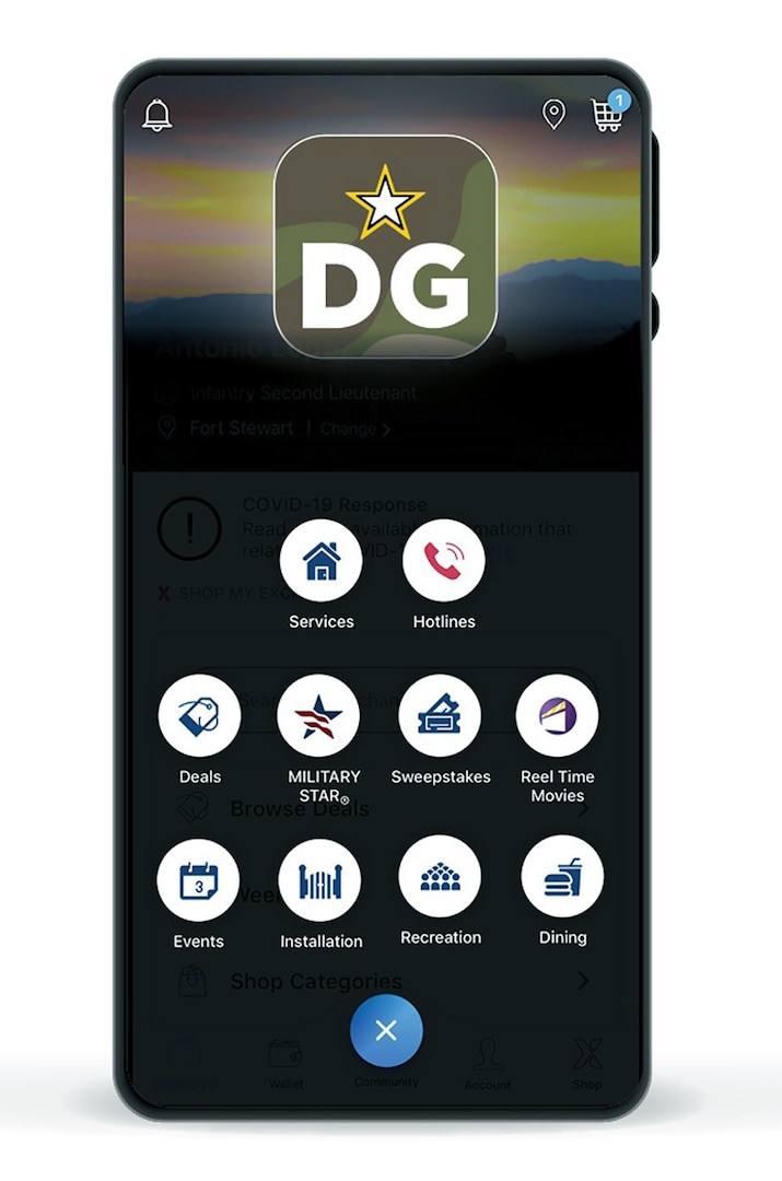 The Army has launched the new Digital Garrison mobile app that provides information and facilitates access to a full array of on-post services, as part of a partnership with the Army & Air Force Exchange Service, or AAFES.