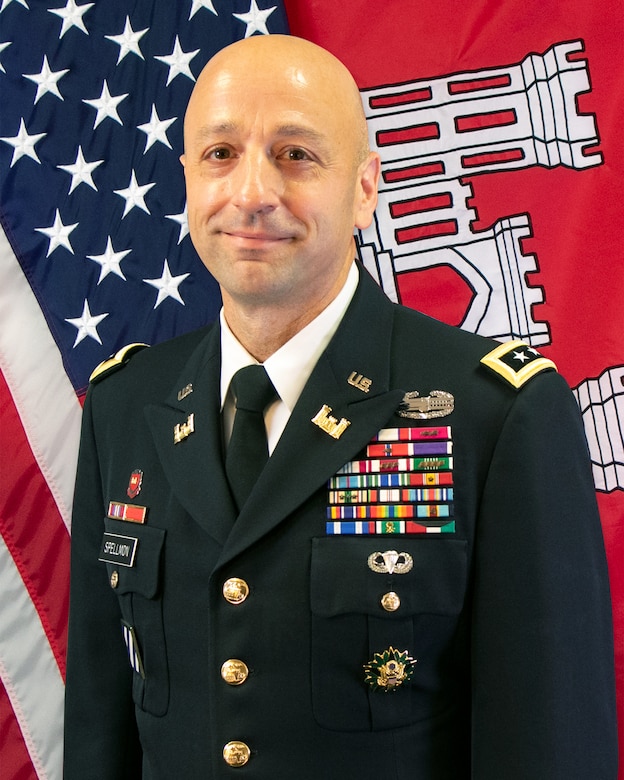 Lt. Gen. Scott A. Spellmon assumed his position as Chief of Engineers and Commanding General of the U.S. Army Corps of Engineers (USACE) on September 10, 2020. As the Chief of Engineers, an Army Staff Principal, he is responsible for more than 90,000 military engineers and advises the Secretary of the Army and other Principal Officials on matters related to general, combat and geospatial engineering as well as construction, real property, public infrastructure and natural resources science and management.
As the USACE Commanding General, he is responsible for nearly 36,000 civilian employees and 800 military personnel who deliver a massive $68B portfolio including construction support, project management, science and engineering expertise in more than 110 countries.