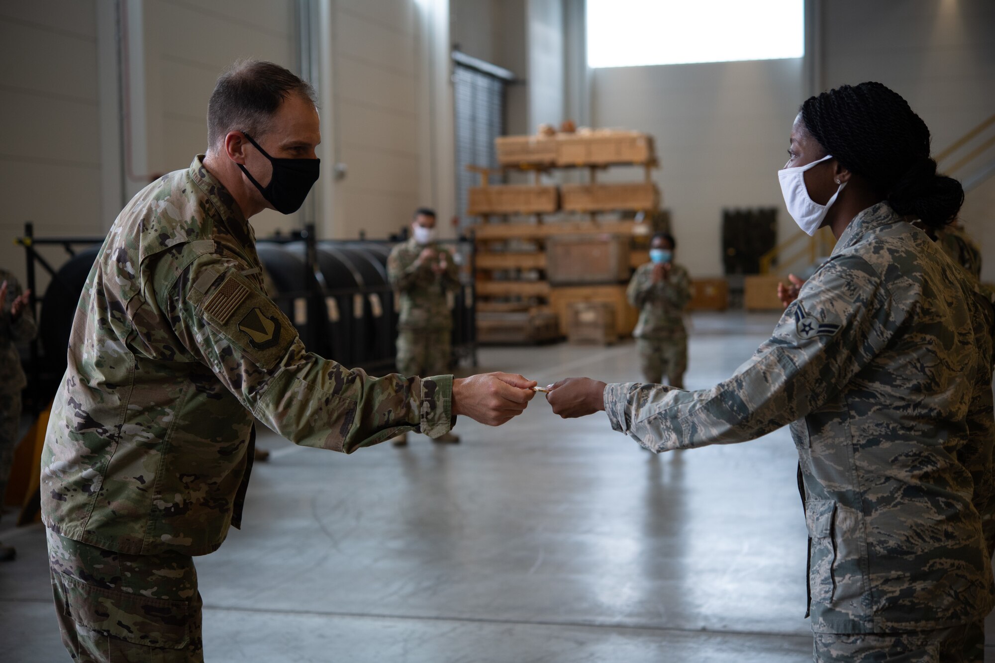 Holloway was recognized for her flawless sole supply execution in support of Thracian Summer 2020, a bilateral flying deployment.