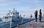 USS Ross (DDG 71); RFA Tidespring (A136)
