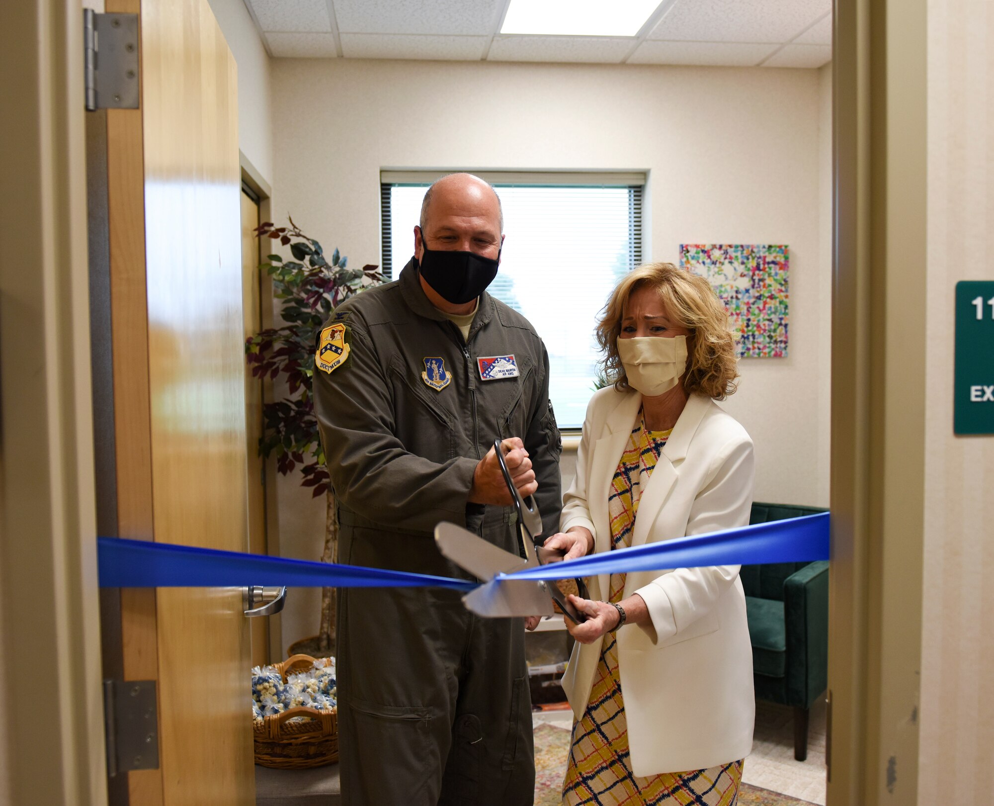 Nursing station grand opening, 189th Airlift Wing, 189th Medical Group