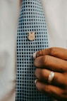 Alvin Green, director of cyberspace plans and resources for the 628th Communications
Squadron, displays his service pin at Joint Base Charleston, S.C., Sept. 9, 2020. Green retires on
December 31, 2020 after 40 years of civil and military service. (U.S. Air Force photo by SSgt
Lindsey Gulliver)