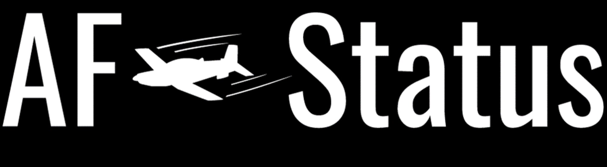 The AF Status application logo. The AF Status is an application made by Capt. Mckenzie Kane, 50th Flying Training Squadron instructor pilot, used at the 50th Flying Training Squadron and Vance Air Force Base for quickly disseminating current airfield status information to aid pilots in faster and more efficient communication. (Courtesy graphic)