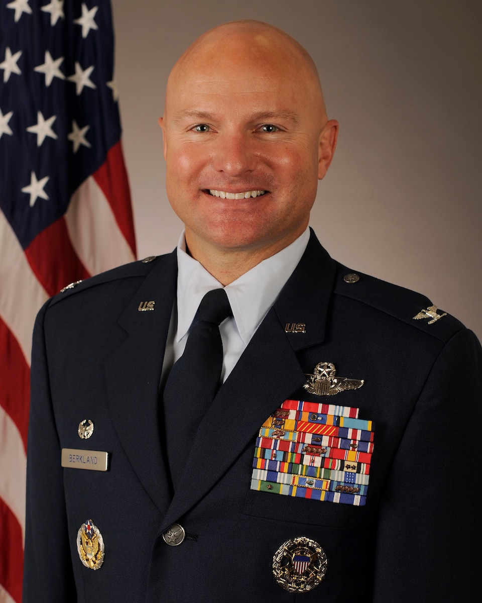 Col. David Berkland is the Commander, 354th Fighter Wing, Eielson Air Force Base, Alaska.