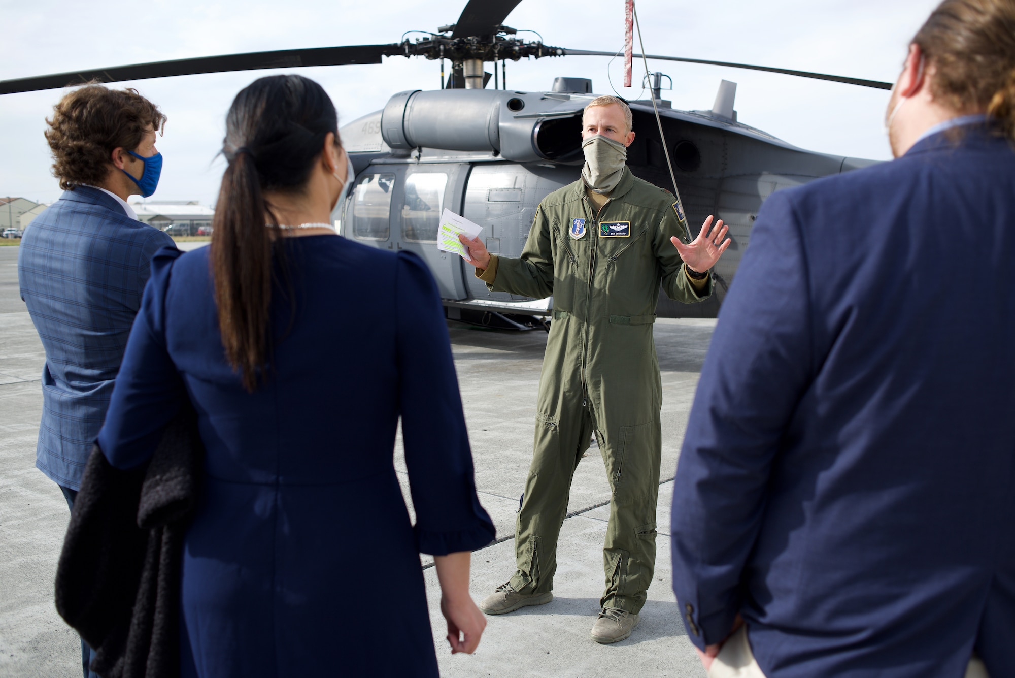 176th Wing hosts senatorial delegation