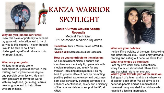 September KANZA Warrior Spotlight