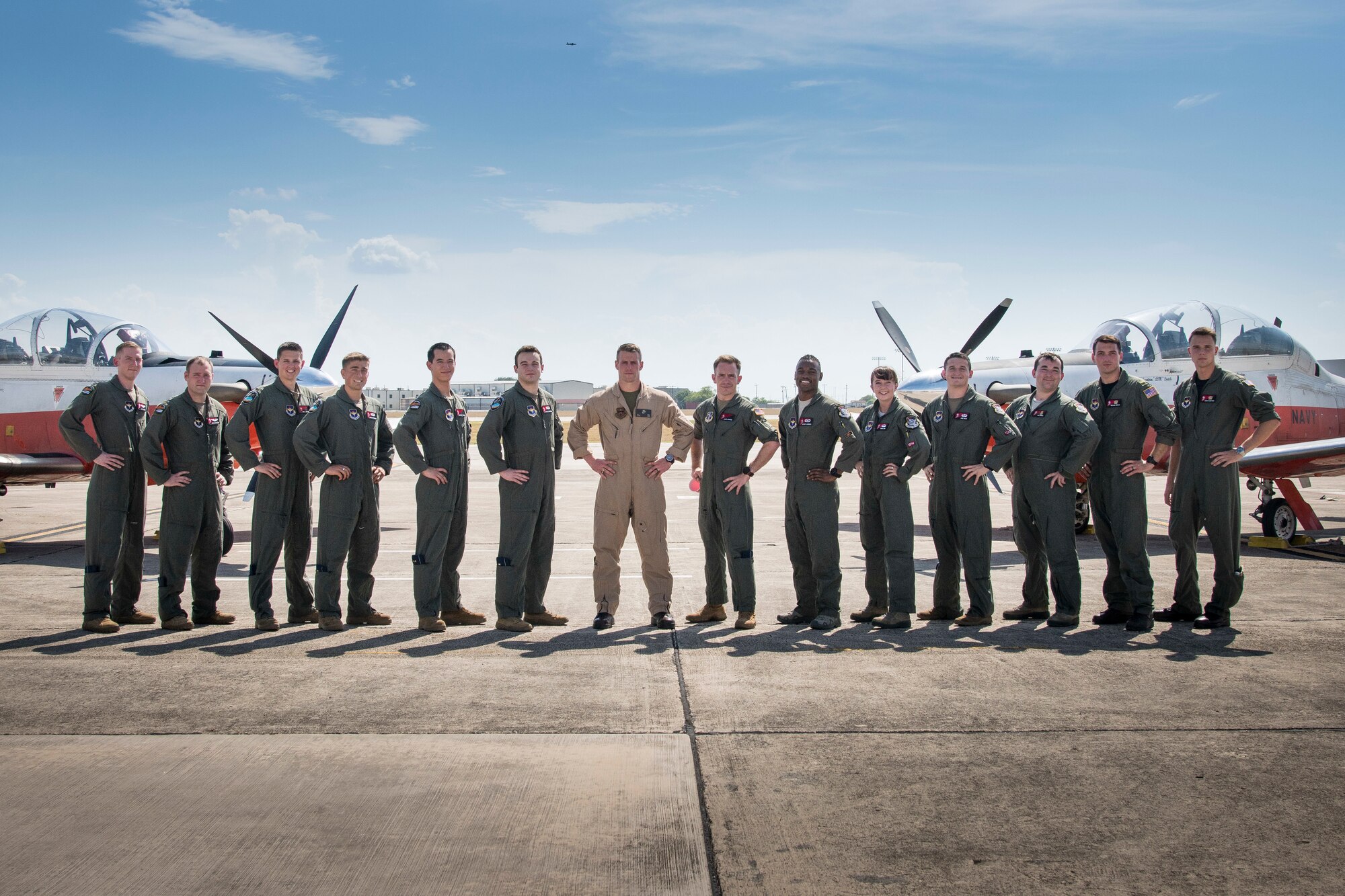 Detachment 24 student pilots