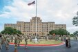 Maj. Gen. Daniel Walrath, U.S. Army South commanding general, speaks during a Sept. 11, 2001 remembrance ceremony at Joint Base San Antonio-Fort Sam Houston, Texas, to honor those who lost their lives. He also thanked the Soldiers and Civilians of the command for their dedication to the nation over the 19 years since the terror attacks.