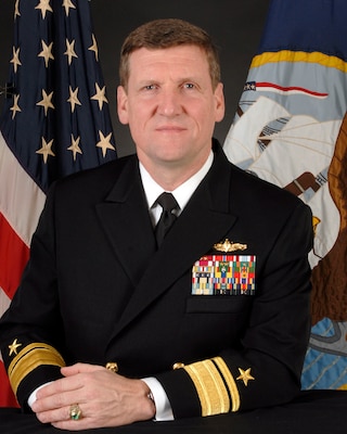 Rear Adm. Robert O. Wray Jr. official portrait