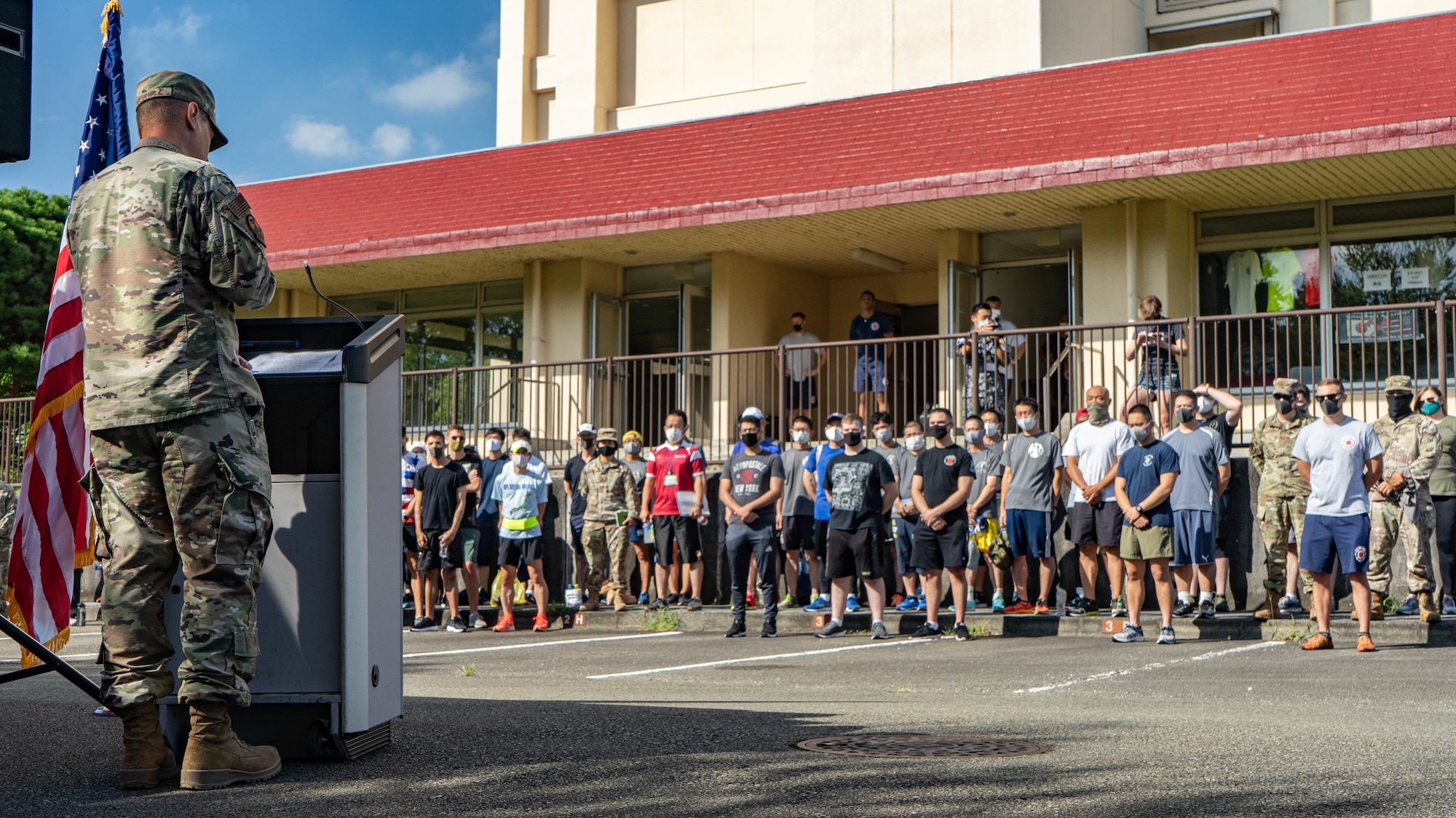 Yokota Tower Run Honors Fallen Heroes from 9/11