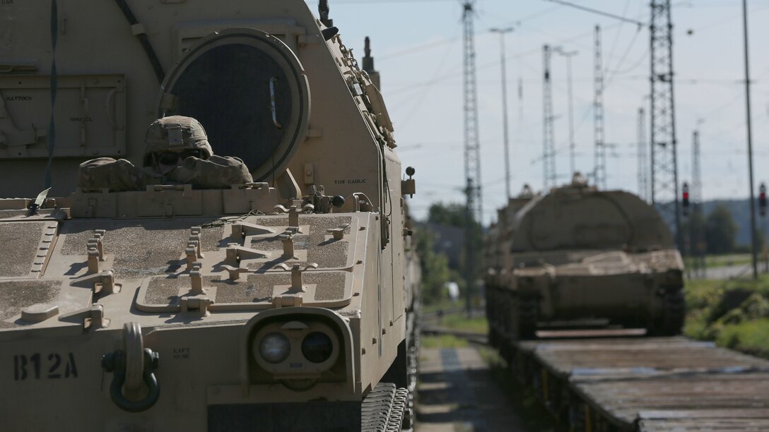 Taking the Train: Soldiers engage in week-long transport operation to Hohenfels