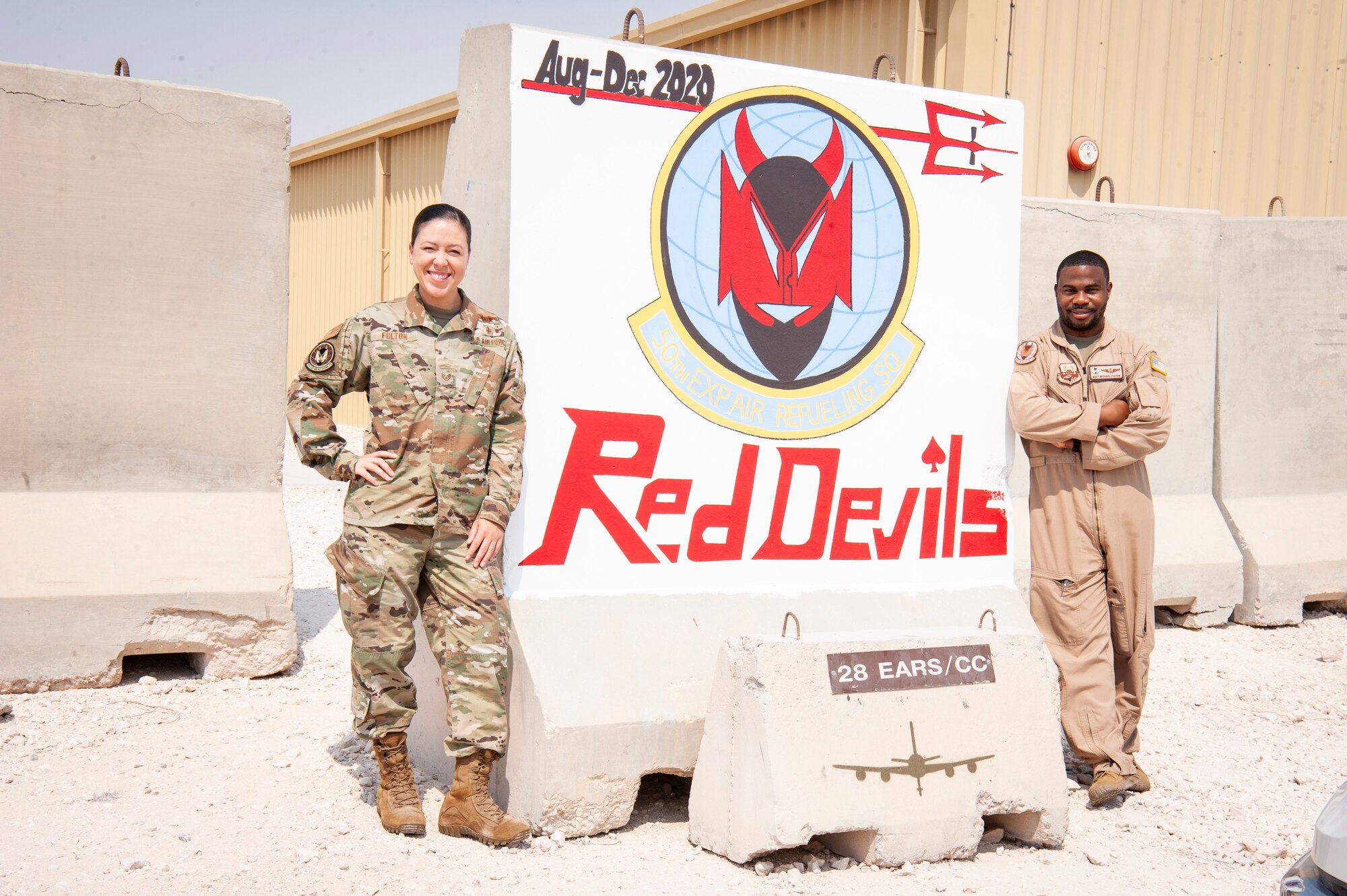 MacDill couple deploys in support of AUAB mission