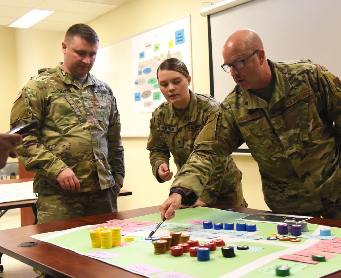 34th CERFP leaders conduct tabletop training exercise