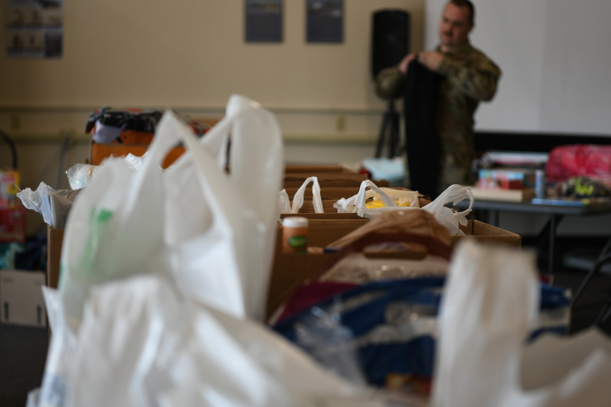 donated supplies