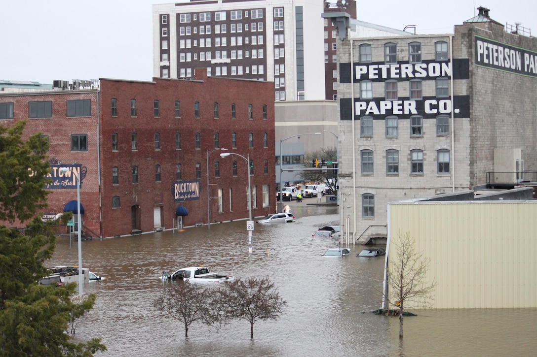 2019 Record Flooding - Davenport, Iowa